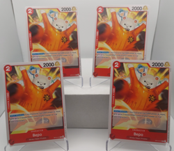 Bepo Playset - OP14-012 x4 - The Azure Sea's Seven - One Piece TCG - English - Image 1