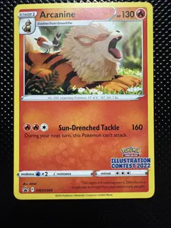 2022 Pokemon Illustration Contest SWSH303 SWSH304 SWSH305 Promos LP ENGLISH - Image 2