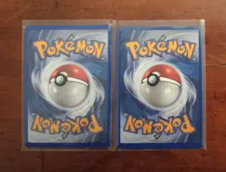 Pokemon 2003 & 2005 Pikachu Cards X2 EX Emerald / Sandstorm Non-Holo NM - Image 2