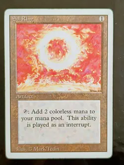 MTG | 1 x Sol Ring | Revised Edition | Magic The Gathering - Image 1