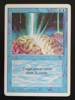 MTG | 1 x Braingeyser | Revised Edition | Magic The Gathering - Image 1