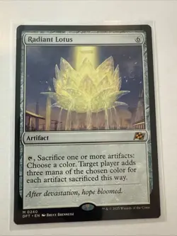 MTG Radiant Lotus 0240 Regular Aetherdrift NM DFT - Image 1