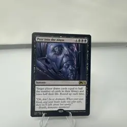 Magic The Gathering, Peer into the Abyss, Core Set 2021, Regular MT/NM - Image 1
