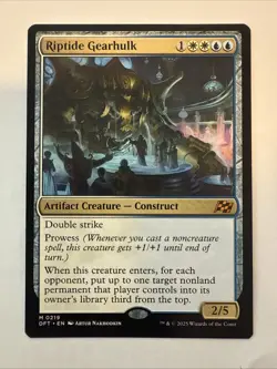 MTG Riptide Gearhulk, NM-Mint, English Aetherdrift - Image 1