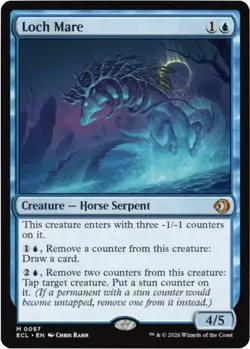 MTG Loch Mare - Foil, Lorwyn Eclipsed, Lightly Played, English - Image 1