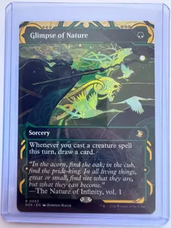 Glimpse of Nature #0053 Secrets of Strixhaven: Mystical Archive MTG ENG NM - Image 1