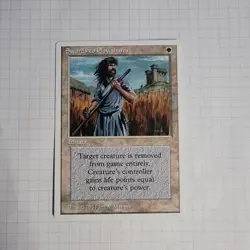 MTG Swords to Plowshares Summer Magic NM Super Rare! - Image 1