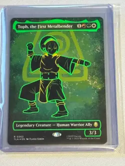 Toph, the First Metalbender (Neon Ink FOIL) Avatar: The Last Airbender - MTG NM - Image 1