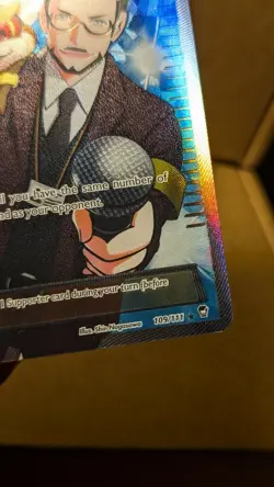 Battle Reporter (109 Full Art) 109/111 XY-Furious Fists Holo Pokemon TCG - LP - Image 4