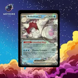 Carte Pokemon Balbaleze EX 065/182 DRI Rivalites Destinees FR - Image 1