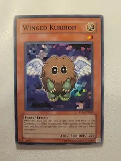 YUGIOH WINGED KURIBOH TLM-EN005 SUPER LP - Image 1