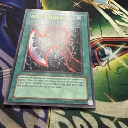 Yugioh! Axe of Despair SRL-EN002 Ultra Rare Unlimited LP - Image 2