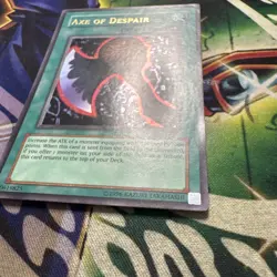 Yugioh! Axe of Despair SRL-EN002 Ultra Rare Unlimited LP - Image 3