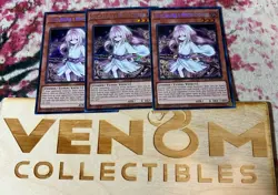 3x (M/NM) Ghost Reaper & Winter Cherries RA03-EN014 Secret Rare 1st Ed. YuGiOh - Image 1