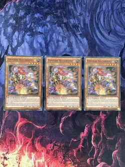 MACR-EN027 x3 Zoodiac Kataroost - Common - Unlimited Edition Yugioh - Image 1