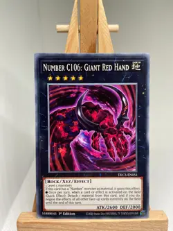 Number C106: Giant Red Hand - 1st Edition DLCS-EN051 - NM - YuGiOh - Image 1