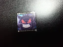 Pokemon Bros GB Pocket Mini Card Non Holo Gengar #5708 PLAY - Image 2
