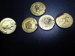 Pokemon Card Banpresto 1997 Promo Game Coin x3 Charmander Squirtle etc #5678 - Image 5