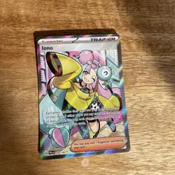 Pokemon TCG Iono Scarlet & Violet Paldea Evolved Card 254/193 NM Condition - Image 1