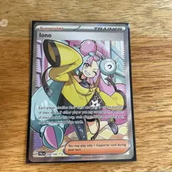 Pokemon TCG Iono Scarlet & Violet Paldea Evolved Card 254/193 NM Condition - Image 3