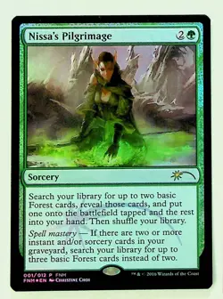 Nissa's Pilgrimage - Friday Night Magic Foil Card - Image 1