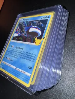 Kyogre 003/025 Holo Rare Pokemon Celebrations Near Mint (1 card) DOUBLE SLEEVED - Image 3