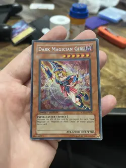 Dark Magician Girl CT2-EN004 Secret Rare MP Limited Edition Yugioh Tin Card - Image 1