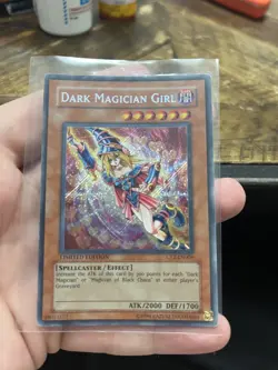 Dark Magician Girl CT2-EN004 Secret Rare MP Limited Edition Yugioh Tin Card - Image 3