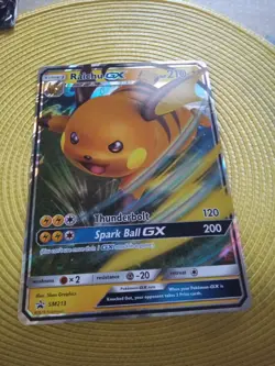 Raichu GX Jumbo Oversize Promo Card SM213 Black Star Promo Pokemon TCG 2019 - Image 1