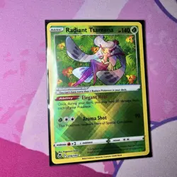 Pokemon TCG Radiant Tsareena 016/195 Holo Card Silver Tempest English Card - Image 1