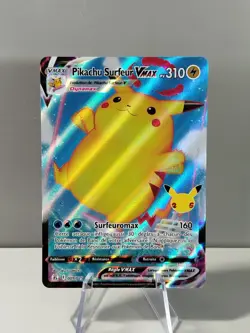 POKEMON FR Card - Surfer Pikachu VMax 009/025 Celebrations - Image 1
