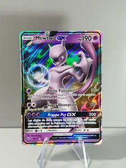 POKEMON FR Card - Mewtwo GX 39/73 Shining Legends - Image 1