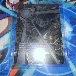 Dragon Ball Fusion World Card Case Son Goku Gold Energy Marker #E01-01 - Image 1