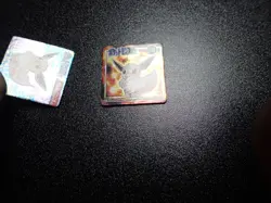 Pokemon GB Pocket Mini Card Prism Holo Eevee x2 #5746 - Image 5