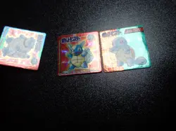 Pokemon GB Pocket Mini Card Prism Holo x3 Blastoise Evolutions #5744 - Image 5