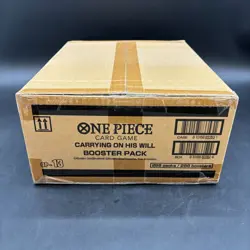 One Piece TCG OP-13 Carrying On His Will Booster Box Case SEALED ENGLISH - Image 1