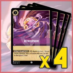 Disney Lorcana: 2024 Retrosphere 64/204 x4 | Common - Image 1