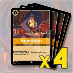 Disney Lorcana: 2024 Healing Decanter 30/204 x4 | Common - Image 1