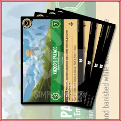 Disney Lorcana TCG: KUZCO'S PALACE - HOME OF THE EMPEROR x4 Uncommon 102/204 - Image 1