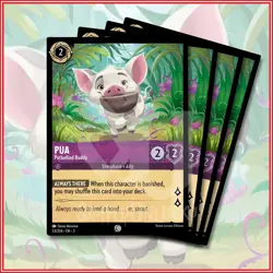 Disney Lorcana TCG: PUA - POTBELLIED BUDDY x4 Into The Inklands 53/204 - Image 1