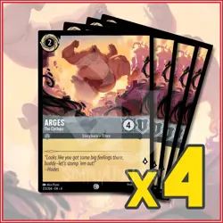 Disney Lorcana TCG: Arges The Cyclops 173/204 x4 Common - Image 1