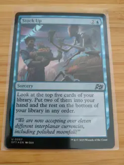 MTG Stock Up (FOIL) 0067 Aetherdrift M/NM Free UK P&P - Image 1
