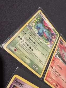 Pokemon TCG Vintage Rare 3 Card Lot - Venusaur Latias Deoxys 2006 - Image 3