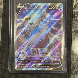 Mewtwo V SWSH229 Full Art Promo SWSH: Sword & Shield Holo Pokemon Card - Image 1