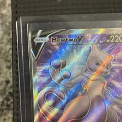 Mewtwo V SWSH229 Full Art Promo SWSH: Sword & Shield Holo Pokemon Card - Image 2