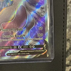 Mewtwo V SWSH229 Full Art Promo SWSH: Sword & Shield Holo Pokemon Card - Image 5