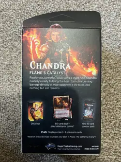 Magic the Gathering MTG Core Set 2021 Planeswalker Deck Chandra New Sealed - Image 2