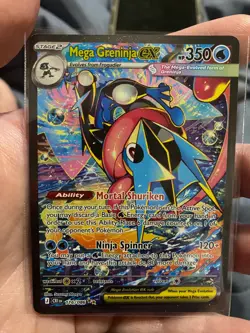 Pokemon Mega Greninja Ex - Single Card - Image 1