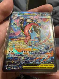 Pokemon Mega Greninja Ex - Single Card - Image 2