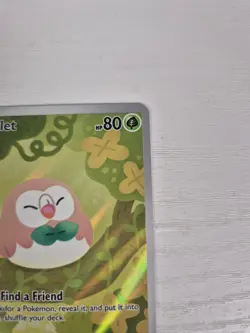 Pokemon TCG - Rowlet 090/088 - Perfect Order - Illustration Rare Card Near Mint - Image 3